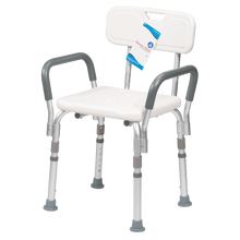 Load image into Gallery viewer, Shower Chair with Removable Back and Arms