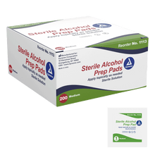 Load image into Gallery viewer, Dynarex Alcohol Sterile Prep Pads, Medical-Grade Antiseptic, Medium