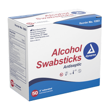 Load image into Gallery viewer, Alcohol Swabsticks- NS 4in - 1 swabstick per packet