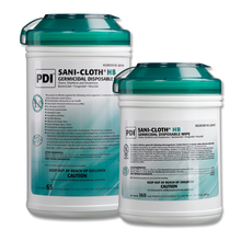 Load image into Gallery viewer, Sani-Cloth HB Germicidal Disposable Cloth, XLg Canister - 65ct