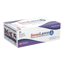 Load image into Gallery viewer, Pressure Activated Safety Lancets Sterile 28 gauge - 1.8 mm Depth