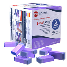 Load image into Gallery viewer, Pressure Activated Safety Lancets Sterile 28 gauge - 1.8 mm Depth