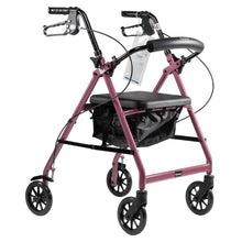 Load image into Gallery viewer, DynaGo™ Quad 6 - Aluminum Rollator-Pink