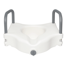 Load image into Gallery viewer, Raised Toilet Seat with Arms