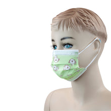 Load image into Gallery viewer, Dynarex Kids Disposable Safety Face Mask- Breathable, Comfortable, Medical Protective Covering, Dog Print, Box of 50
