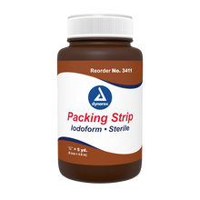 Load image into Gallery viewer, Packing Strips Iodoform - Sterile 1/4in x 5 yds