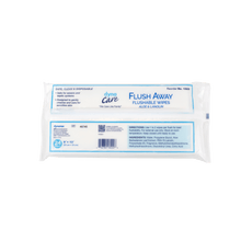 Load image into Gallery viewer, Flushable Wipes (Adult) 9 x 13in - 24 wipes/soft pack