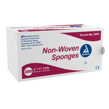Load image into Gallery viewer, Non-Woven Sponge 4 x 4in 4 Ply