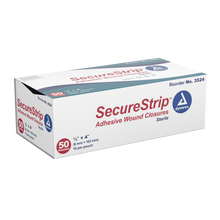Load image into Gallery viewer, SecureStrip Adhesive Wound Closures - 1/4in x 4in Sterile