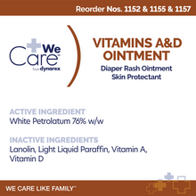 Load image into Gallery viewer, Vitamins A&amp;D Ointment 4 oz. Tube