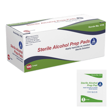 Load image into Gallery viewer, Dynarex Alcohol Sterile Prep Pads, Medical-Grade Antiseptic, Large