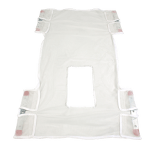 Load image into Gallery viewer, Standard Seat/Back Sling w/ Commode Opening - Mesh