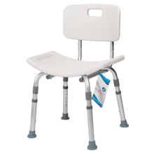 Load image into Gallery viewer, Deluxe Shower Chair with Back