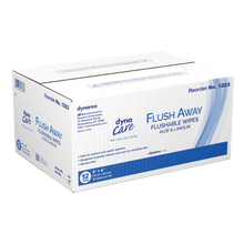 Load image into Gallery viewer, Flushable Wipes (Junior) 5 x 8in - 42 wipes/tub