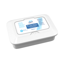 Load image into Gallery viewer, Flushable Wipes (Junior) 5 x 8in - 42 wipes/tub