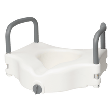 Load image into Gallery viewer, Raised Toilet Seat with Arms