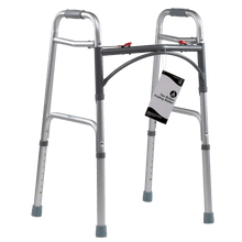 Load image into Gallery viewer, Adult Two Button Folding Walker