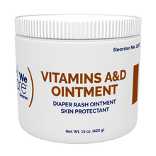 Load image into Gallery viewer, Vitamins A&amp;D Ointment 15 oz. Jar