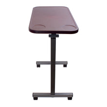 Load image into Gallery viewer, Overbed Table Plastic - Mahogany