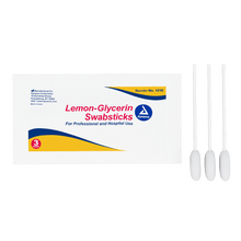 Load image into Gallery viewer, Lemon-Glycerin Swabsticks - 3 swabsticks per packet