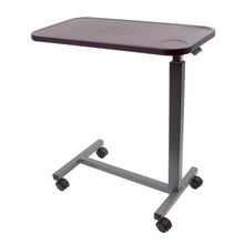 Load image into Gallery viewer, Overbed Table Plastic - Mahogany