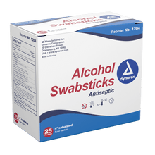 Load image into Gallery viewer, Alcohol Swabsticks- NS 4in - 3 swabsticks per packet